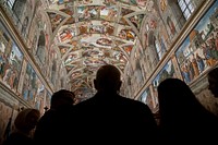 Vice President Pence and Mrs. Pence at the VaticanVice President Mike Pence and Mrs. Pence participate in a tour Friday, Jan. 24, 2020, at the Vatican. (Official White House Photo by D. Myles Cullen). Original public domain image from Flickr