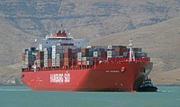 RIO MADEIRA Container Ship. Original public domain image from Flickr