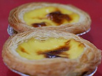 Portuguese egg tarts. Free public domain CC0 photo.