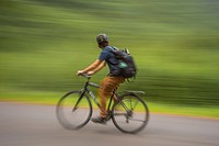 Biking Going-to-the-Sun Road in Spring. Original public domain image from <a href="https://www.flickr.com/photos/glaciernps/50048208042/" target="_blank" rel="noopener noreferrer nofollow">Flickr</a>