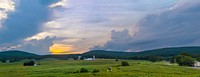 Cornfield sunset near Thurmont, Md.USDA/FPAC photo by Preston Keres. Original public domain image from Flickr