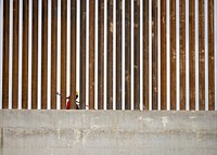 Construction Continues on Border Wall Near McAllen, TXConstruction Continues on Border Wall Near McAllen, TX. Original public domain image from Flickr