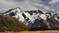 Mount Sefton NZMt Sefton is part of the Moorhouse Range within the Mount Cook National Park New Zealand. Original public domain image from Flickr