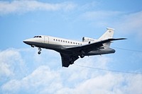 Airplane flying in the sky. Free public domain CC0 photo.