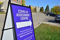 COVID-19 Assessment Centre. Free public domain CC0 photo.