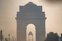 National War Memorial in New Delhi, India. Original public domain image from Flickr