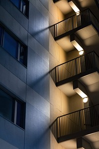 Tokyo apartment building. Free public domain CC0 photo.