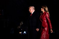 President Trump and the First Lady Return to the White House