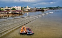 Water taxis Brunei.