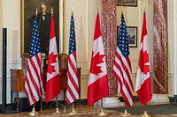 Secretary Blinken Meets Virtually With Canadian Foreign Minister Garneau.