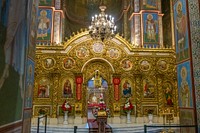 Secretary Blinken Tours St. Michael&rsquo;s Monastery with Metropolitan Epiphaniy.