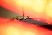 Expeditionary Fighter Squadron pilot prepares for a mission aboard an F-16 Fighting Falcon fighter jet at Prince Sultan Air Base, Kingdom of Saudi Arabia. Original public domain image from Flickr