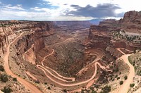 Shafer Trail. Original public domain image from Flickr