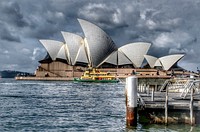 The Sydney Opera House is a multi-venue performing arts centre at Sydney Harbour located in Sydney, New South Wales, Australia. It is one of the 20th century's most famous and distinctive buildings. Original public domain image from Flickr