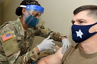 Moderna COVID-19 vaccinations continue for South Carolina National Guard personnel