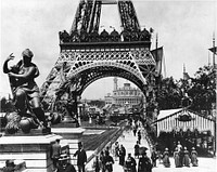 100 years of service of foreign sales promotion of U.S. farm products was promoted at the Paris Exposition in 1889.