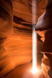 Antelope Canyon in American Southwest. Free public domain CCo image.