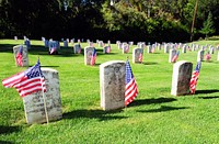 POM and Benecia Cemetery Visit. Original public domain image from Flickr