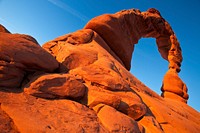 Delicate Arch Askew. Original public domain image from Flickr