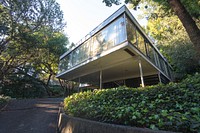 Donald and Helen Olsen House - distorted from below