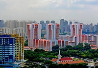 Colourful Singapore.Singapore, officially the Republic of Singapore, is a Southeast Asian island city-state off the southern tip of the Malay Peninsula, 137 kilometres north of the equator. Original public domain image from Flickr