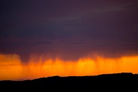 Salt Valley Sunset. Original public domain image from Flickr