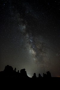 Night Sky at The Windows. Original public domain image from Flickr