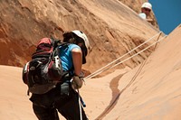 Arches Canyoneering. Credit: NPS/Neal Herbert. Original public domain image from Flickr