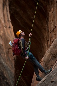 Arches Canyoneering. Credit: NPS/Neal Herbert. Original public domain image from Flickr