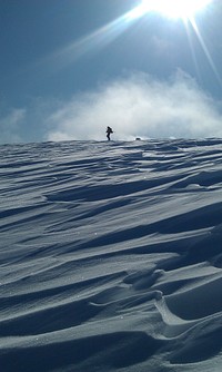 Winter at Deer Creek, West Mountain. Original public domain image from Flickr