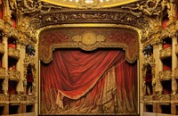 Main stage of the Palais Garnier, Paris. Free public domain CC0 image.