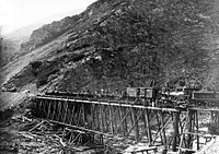 Devil's Gate Bridge, Weber County, Utah 1869. Original public domain image from Flickr