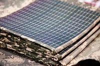 Military portable solar panels. Original public domain image from Flickr