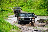 Reserve Soldiers conduct off-road driver training