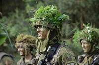 173rd Airborne assists Lithuanian basic trainees -003Lithuanian basic training soldiers stand ready to receive instruction from their drill sergeant during a training demonstration near Rukla, Lithuania, June 3, 2014. (U.S. Army photo by Staff Sgt. Kimberly Bratic, Michigan National Guard/Released). Original public domain image from Flickr