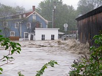 Flooding at Waitsfield, VT
