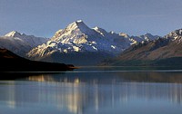 Lake Pukaki and Mt Cook.NZ