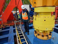 BSEE Personnel Conduct Inspections in Dutch Harbor.July 16, 2015ANCHORAGE, Alaska — Two Bureau of Safety and Environmental Enforcement (BSEE) personnel conducted inspections of Shell Oil Co. marine vessels Noble Discoverer and the semi-submersible drilling unit Transocean Polar Pioneer in Dutch Harbor, Alaska July 7-12.