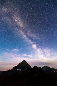 Magic Hour Milky Way. Original public domain image from Flickr