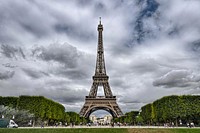 Eiffel tower, Paris, France. Free public domain CC0 image.