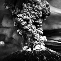 Mount St. Helens Eruption, GPNF, WA 1980. Original public domain image from Flickr