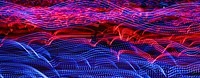 Neon light trails, free public domain CC0 image.