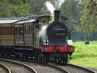 Steam train. Free public domain CC0 photo.