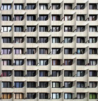 High density living, Paris 13. Free public domain CC0 image.