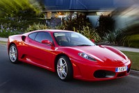 Red F430 Ferrari. Original public domain image from Flickr