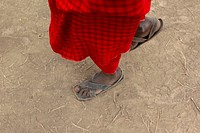 African Masai warrior. Free public domain CC0 photo.