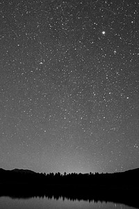 Aesthetic starry sky background. Original public domain image from Flickr