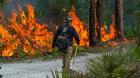 Firefighter. Original public domain image from Flickr