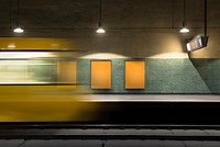 Underground subway. Free public domain CC0 photo.