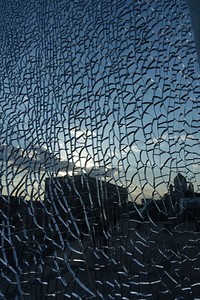 Broken glass. Free public domain CC0 photo.